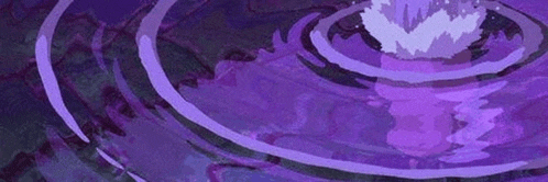 a purple water fountain with a purple background and purple circles in the water