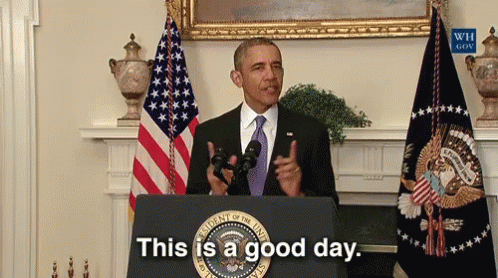 Happy Day GIF - Happy Day Obama GIFs