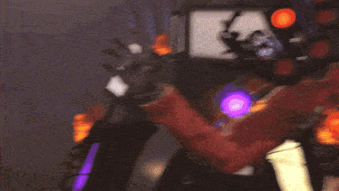 a man in a red jacket says " no " in a video game