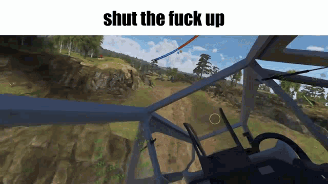 Shut The Fuck Up War Thunder GIF - Shut The Fuck Up War Thunder Helicopter GIFs