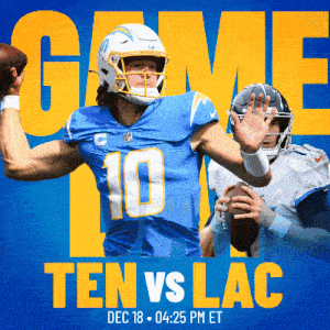 Los Angeles Chargers Vs. Tennessee Titans Pre Game GIF - Nfl National Football League Football League GIFs