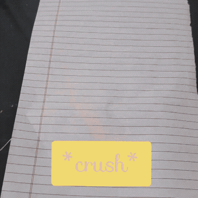 Crush Paper GIF - Crush Paper Double Meaning GIFs