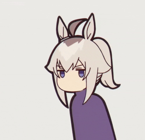 a cartoon drawing of a person with three question marks above their head