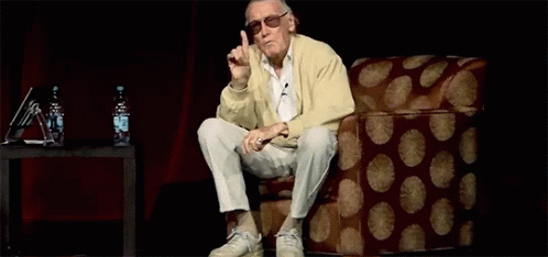 Stan Lee One GIF - Stan Lee One Pointing GIFs