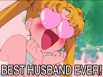 Best Husband Ever GIF - Sailor Moon Best Husband Ever Usagi GIFs