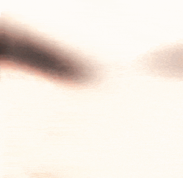 a blurry picture of a person 's face with a white background .