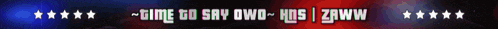 a blue and red background with a blurred image that says ' i 'm watching ' on it