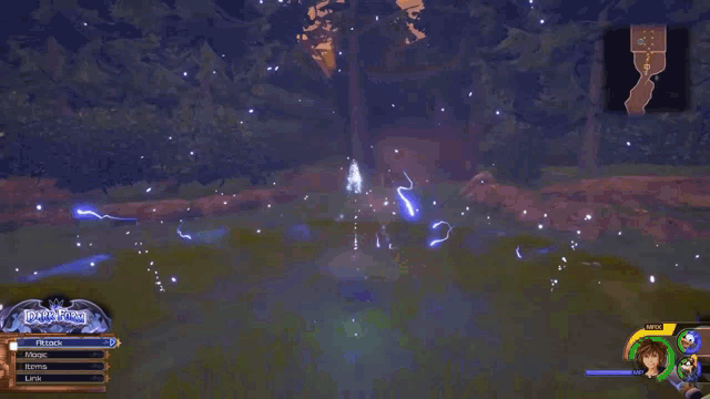 a screenshot of a video game called kingdom hearts 3 .