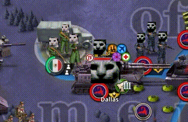 a screenshot of a video game with dallas in the corner