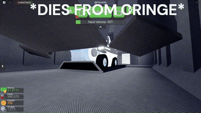 a screenshot of a video game with the words dies from loringe