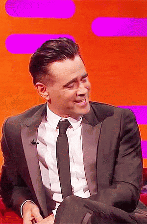 Colin Farrell Laughing GIF - Colin Farrell Laughing Laugh GIFs