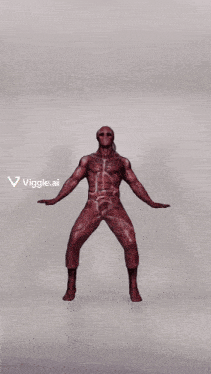 a 3d rendering of a naked man with a viggle.ai logo on the bottom