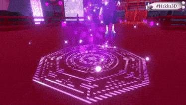 a purple bird in a video game with the hashtag hakka3d on it