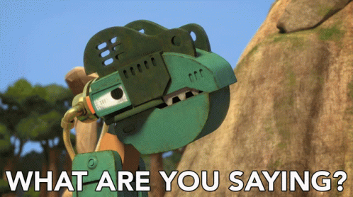What Are You Saying Dinotrux GIF - What Are You Saying Dinotrux Huh GIFs