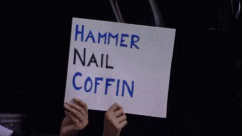 Memphis Grizzlies GIF - Memphis Grizzlies Hammer Nail Coffin GIFs