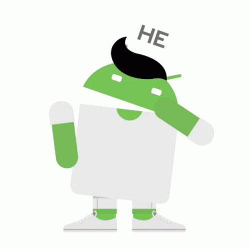 Hehe Android GIF - Hehe Android Robot GIFs