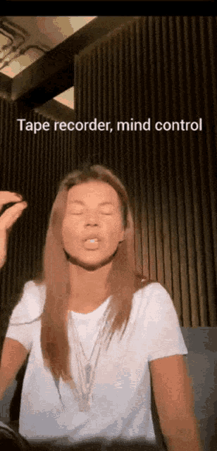 Edyta Górniak Tape Recorder Mind GIF - Edyta Górniak Tape Recorder Mind GIFs