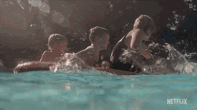 In The Pool Prince Harry GIF - In The Pool Prince Harry Prince William GIFs