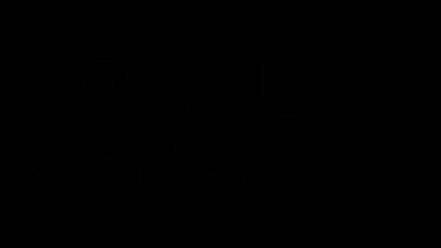 a logo for 83 weeks with eric bishopff