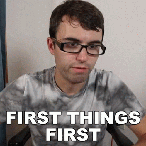 First Things First Steve Terreberry GIF - First Things First Steve Terreberry First And Foremost GIFs