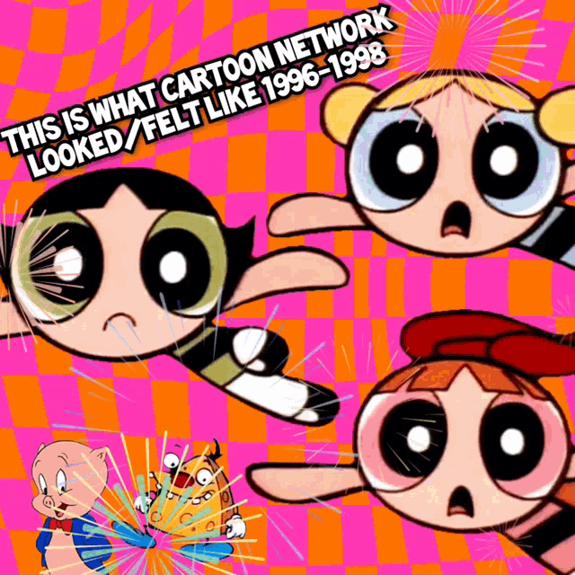 Powerpuff Girls Cartoon Network GIF - Powerpuff Girls Cartoon Network Porky Pig GIFs