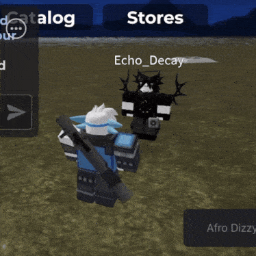 a screenshot of a video game with the name echo_decay on it