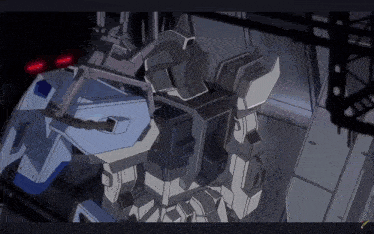 a cartoon drawing of a robot with a red light on its head