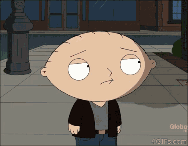 Stewie Stabbed Family Guy GIF - Stewie Stabbed Family Guy Broke GIFs
