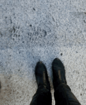 Snow Foot Prints GIF - Snow Foot Prints GIFs