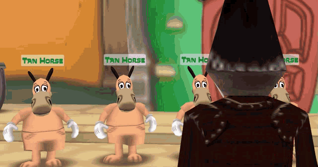 Tan Horse Toontown GIF - Tan Horse Toontown Ttr GIFs