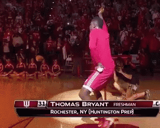 thomas bryant is a freshman in rochester ny