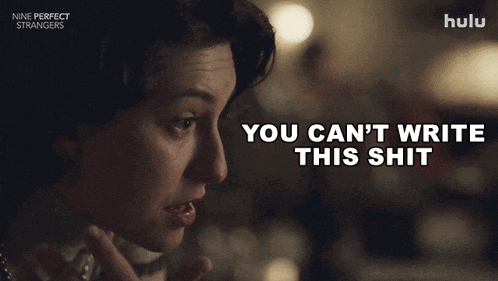 a hulu ad for nine perfect strangers shows a woman talking on a phone