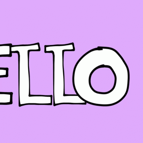Hello Letters GIF - Hello Letters GIFs