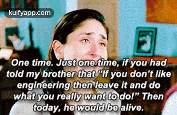 a woman is crying while talking about her brother 's death .