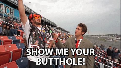 Show Me Your Butthole Andrew Callaghan GIF - Show Me Your Butthole Andrew Callaghan All Gas No Brakes GIFs