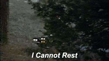 a police car is driving down a road with the words " it is my duty to make " below it