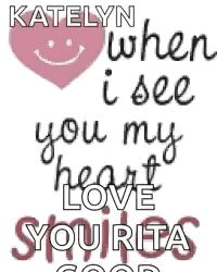 Love When I See You My Heart Smiles GIF - Love When I See You My Heart Smiles GIFs