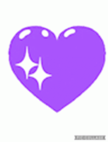 Heart Purple GIF - Heart Purple Sparkle GIFs