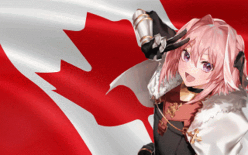Astolfo Canada GIF - Astolfo Canada Flag GIFs