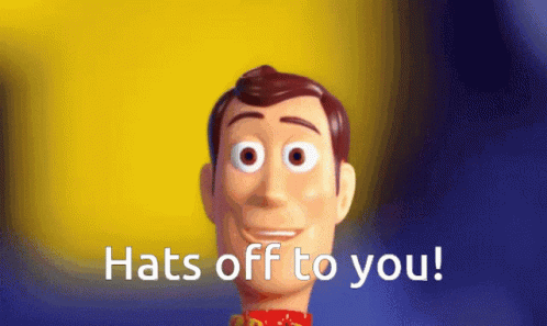 Woody Toy Story GIF - Woody Toy Story Hats Off To You GIFs