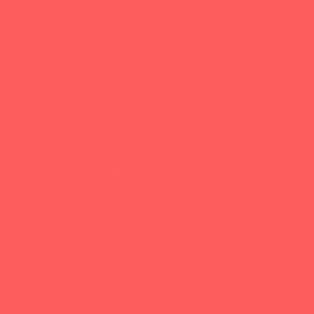 a red background with the word yay written in white