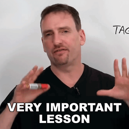 Very Important Lesson Adam GIF - Very Important Lesson Adam Engvid GIFs