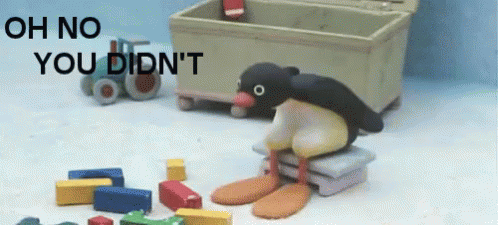 How Dare You GIF - Penguin Oh No You Didnt Attitude GIFs