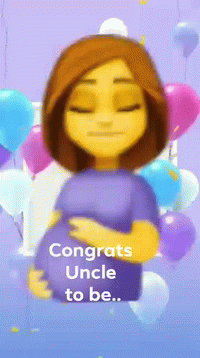 Pregnant Uncle To Be GIF - Pregnant Uncle To Be Balloons GIFs