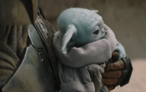 Baby Yoda The Mandalorian GIF - Baby Yoda The Mandalorian Shrug GIFs