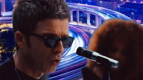 Singing Noel Gallagher GIF - Singing Noel Gallagher This Is The Place GIFs