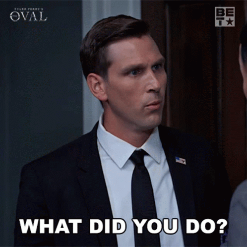 What Did You Do Kyle Flint GIF - What Did You Do Kyle Flint The Oval GIFs