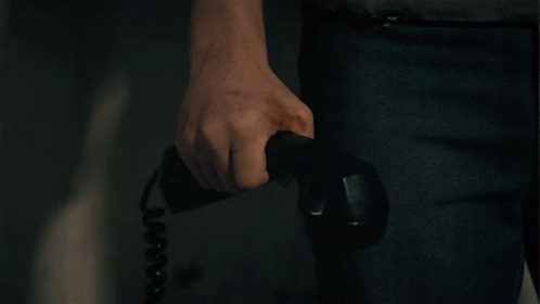 Gripping The Phone The Black Phone GIF - Gripping The Phone The Black Phone Clench Fist GIFs