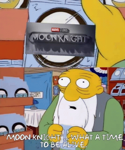 Moon Knight What A Time To Be Alive GIF - Moon Knight What A Time To Be Alive GIFs