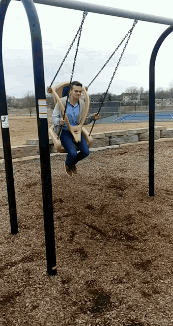 Swing Play Ground GIF - Swing Play Ground Smile GIFs